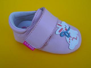 Detské capačky D.D.Step K1596-41264 baby pink BAREFOOT 777-SK540