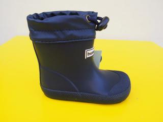 Detské gumáky Bundgaard Cover Navy BAREFOOT 136-SK643