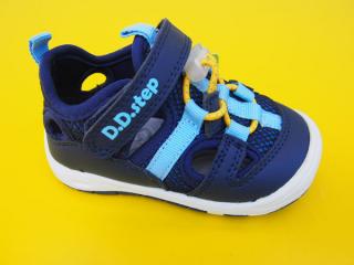 Detské hydrofóbne sandálky D.D.Step G065 - 41453 royal blue RÝCHLOSCHNÚCE 695-SK675
