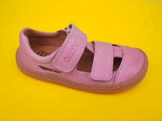 Detské kožené barefoot sandálky Froddo G3150197-5 pink 708-SK549