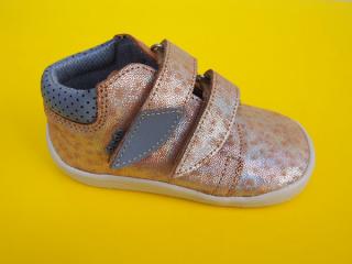 Detské kožené barefoot topánky Beda - Bella BAREFOOT s MEMBRÁNOU 329-SK677