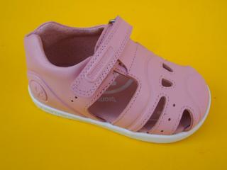 Detské kožené sandálky Biomecanics 252165-C032 rosa BAREFOOT 1039-SK007