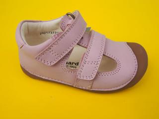 Detské kožené sandálky Bundgaard BG202173 Old Rose BAREFOOT 697-SK642