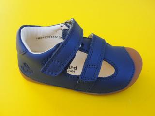 Detské kožené sandálky Bundgaard BG202257 Petit Summer Navy BAREFOOT 1054-SK008
