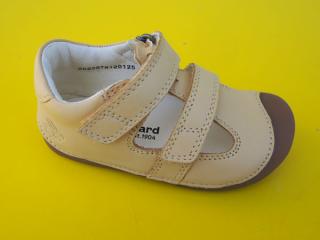 Detské kožené sandálky Bundgaard BG202257 Petit Summer Yellow BAREFOOT 1052-SK008