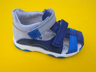 Detské kožené sandálky D.D.Step G064 - 317D bermuda blue 486-SK524