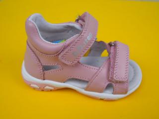 Detské kožené sandálky D.D.Step G290 - 41965D pink 212-SK524
