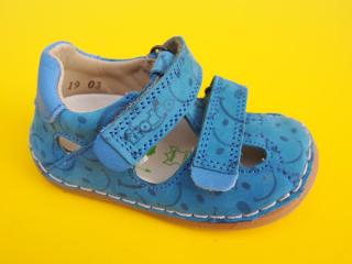 Detské kožené sandálky Froddo flexible G2150147-12 denim 443-SK549