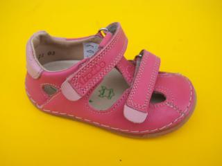 Detské kožené sandálky Froddo G2150167-8 peach 912-SK549