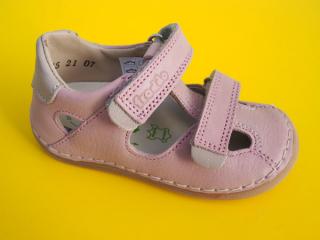 Detské kožené sandálky Froddo G2150185-9 pink 589-SK549