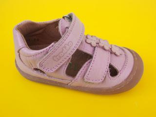 Detské kožené sandálky Froddo G2150187-2 pink  404-SK549