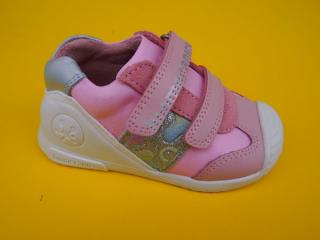 Detské kožené topánky Biomecanics 242110-B cuarzo 829-SK661