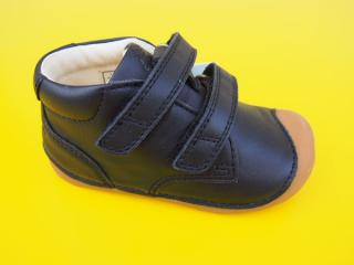 Detské kožené topánky Bundgaard BG101068 Black BAREFOOT 862-SK642