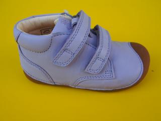 Detské kožené topánky Bundgaard BG101068 Lilac BAREFOOT 495-SK642