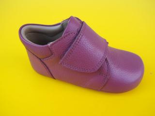 Detské kožené topánky Bundgaard BG601028 Dark Rose BAREFOOT 646-SK642