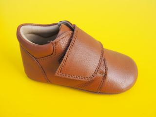 Detské kožené topánky Bundgaard BG601028 Tan BAREFOOT 680-SK642