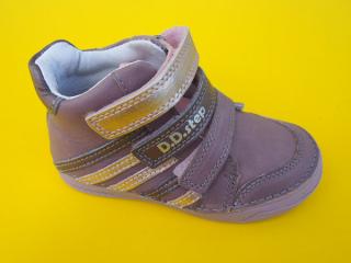 Detské kožené topánky D.D.Step A040 - 316 baby pink 684-SK524