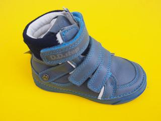 Detské kožené topánky D.D.Step A040 - 92 bermuda blue 408-SK524