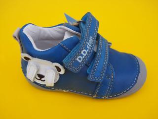 Detské kožené topánky D.D.Step S015 - 312 bermuda blue 529-SK524
