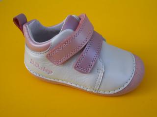 Detské kožené topánky D.D.Step S015 - 41509C white 440-SK524