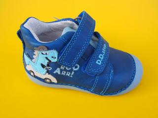 Detské kožené topánky D.D.Step S015 - 41882A bermuda blue 384-SK524