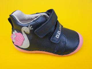 Detské kožené topánky D.D.Step S015 - 42532 royal blue 010-SK524