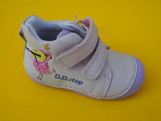 Detské kožené topánky D.D.Step S015 - 51542A white 1016-SK009