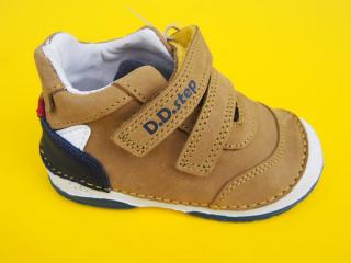Detské kožené topánky D.D.Step S038 - 316B yellow 908-SK524