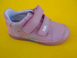 Detské kožené topánky D.D.Step S049 - 51250A baby pink 812-SK009