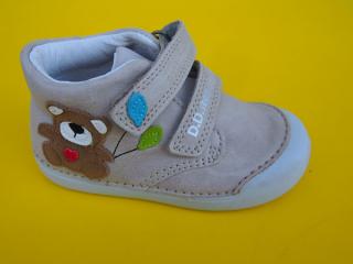 Detské kožené topánky D.D.Step S066 - 51917 cream 1027-SK009