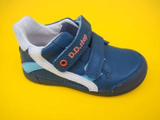 Detské kožené topánky D.D.Step S068 - 396 bermuda blue 951-SK524