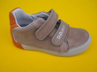 Detské kožené topánky D.D.Step S068 - 41608B grey 156-SK524