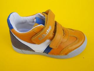 Detské kožené topánky D.D.Step S068 - 804A yellow 800-SK524