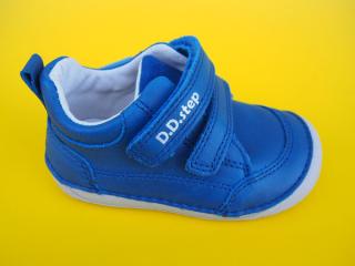 Detské kožené topánky D.D.Step S070 - 41351A bermuda blue BAREFOOT 111-SK524