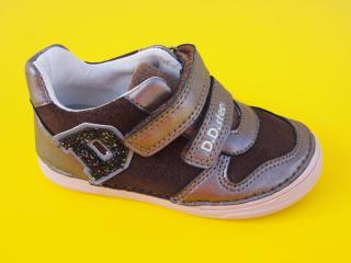 Detské kožené topánky D.D.Step S078 - 42905A chocolate 131-SK524