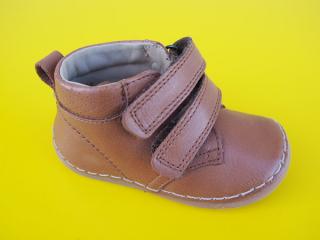 Detské kožené topánky Froddo flexible G2130251-2 brown 804-SK549