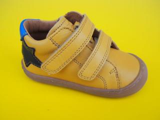 Detské kožené topánky Froddo G2130292-2 dark yellow 075-SK549
