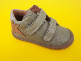 Detské kožené topánky Froddo G2130309-3 olive 661-SK549