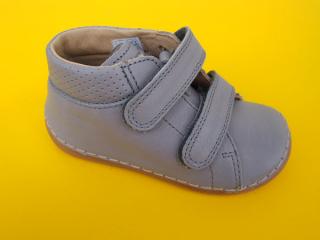 Detské kožené topánky Froddo G2130312-3 light grey 734-SK549