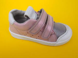 Detské kožené topánky Froddo G2130316-9 grey/pink 318-SK549