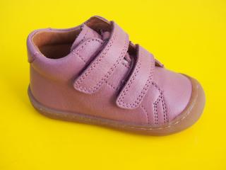 Detské kožené topánky Froddo G2130328-6 dark pink 270-SK549