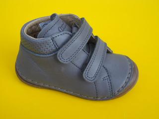 Detské kožené topánky Froddo G2130332-5 grey 159-SK549