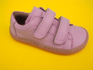 Detské kožené topánky Froddo G3130225-8 pink BAREFOOT  168-SK549