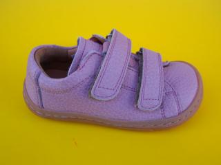 Detské kožené topánky G3130201-9 pink BAREFOOT 813-SK549