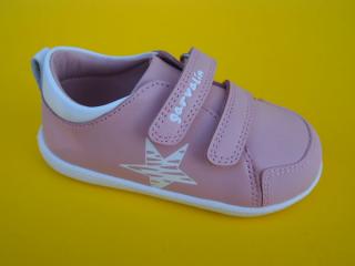 Detské kožené topánky Garvalin 242321-D cuarzo BAREFOOT 512-SK402