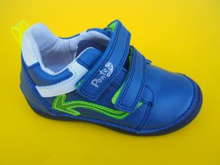 Detské kožené topánky Ponté DA03-1-249 bermuda blue 327-SK527