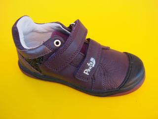 Detské kožené topánky Ponté DA03-3-803A violet 723-SK527
