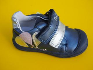 Detské kožené topánky Ponté DA03-3-920C royal blue 309-SK527