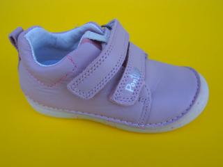 Detské kožené topánky Ponté DA03-4-1342B pink  312-SK527