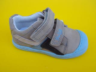 Detské kožené topánky Ponté DA03-4-1701 grey 565-SK527